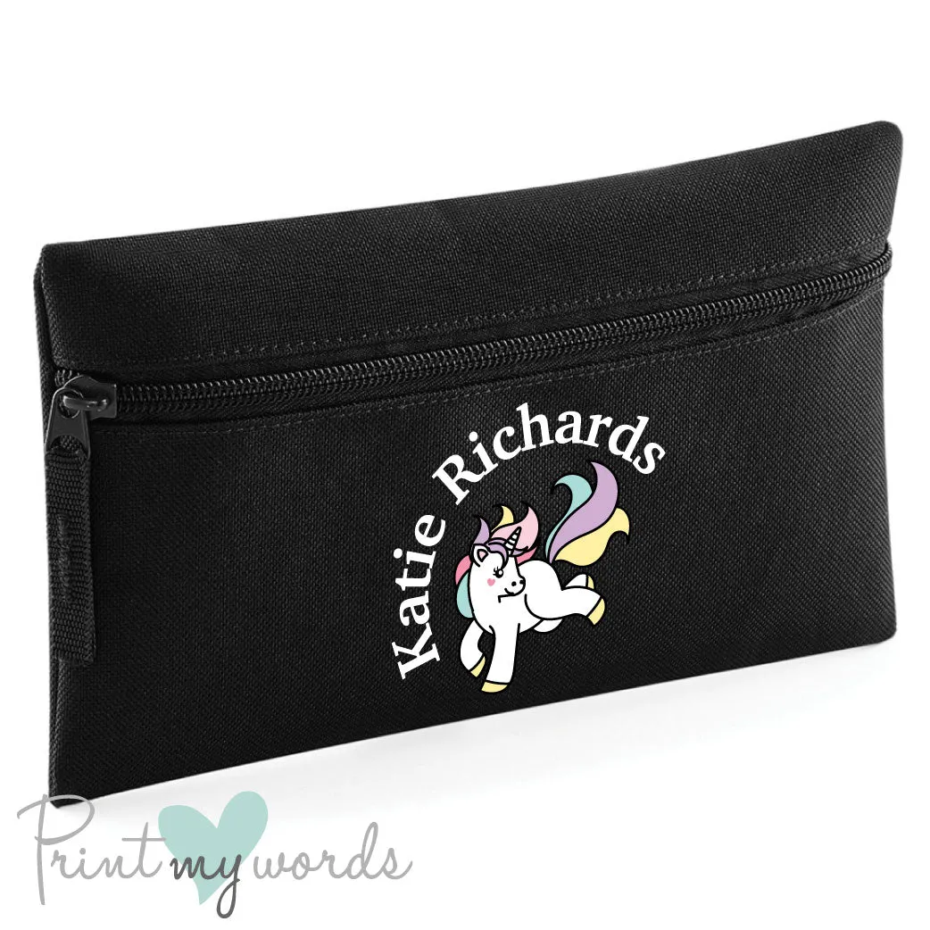 Children's Personalised Unicorn Pencil Case