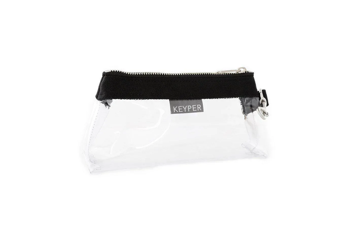 Classic Black CLEAR Bag  - Classic Canvas Trim