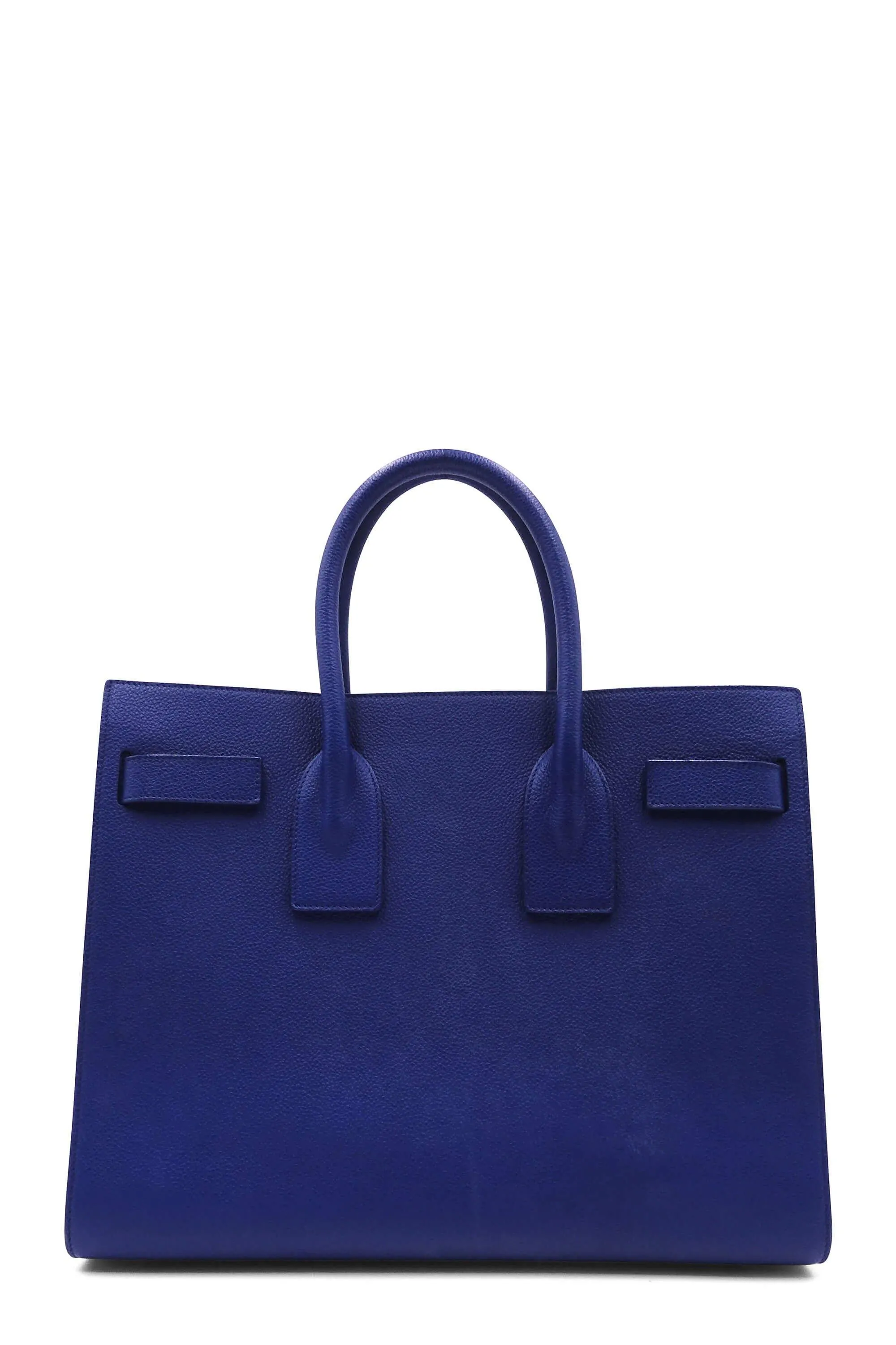 Classic Small Sac De Jour Blue With Silver Hardware