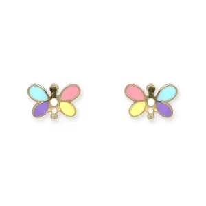 Colorful Butterfly Earrings