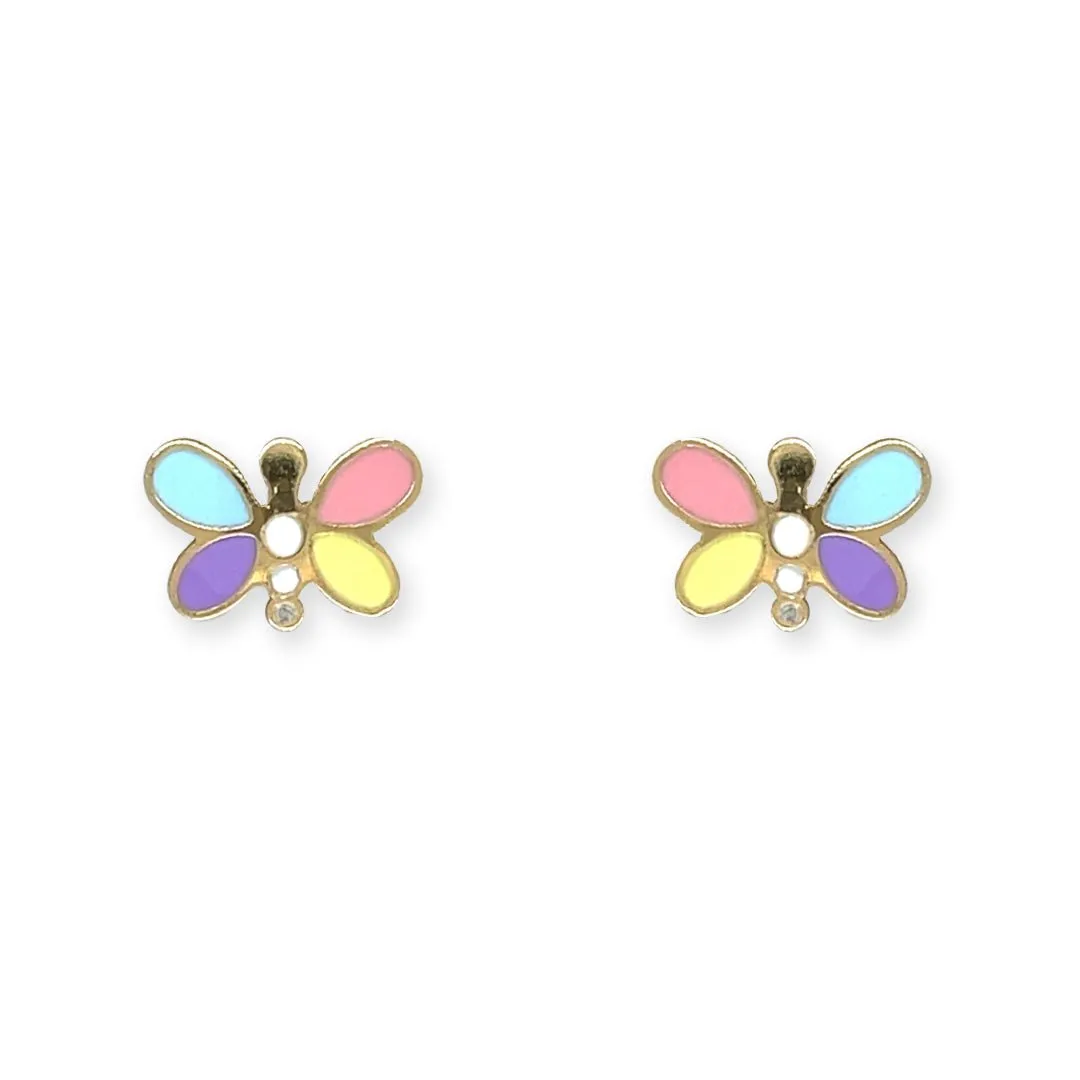 Colorful Butterfly Earrings