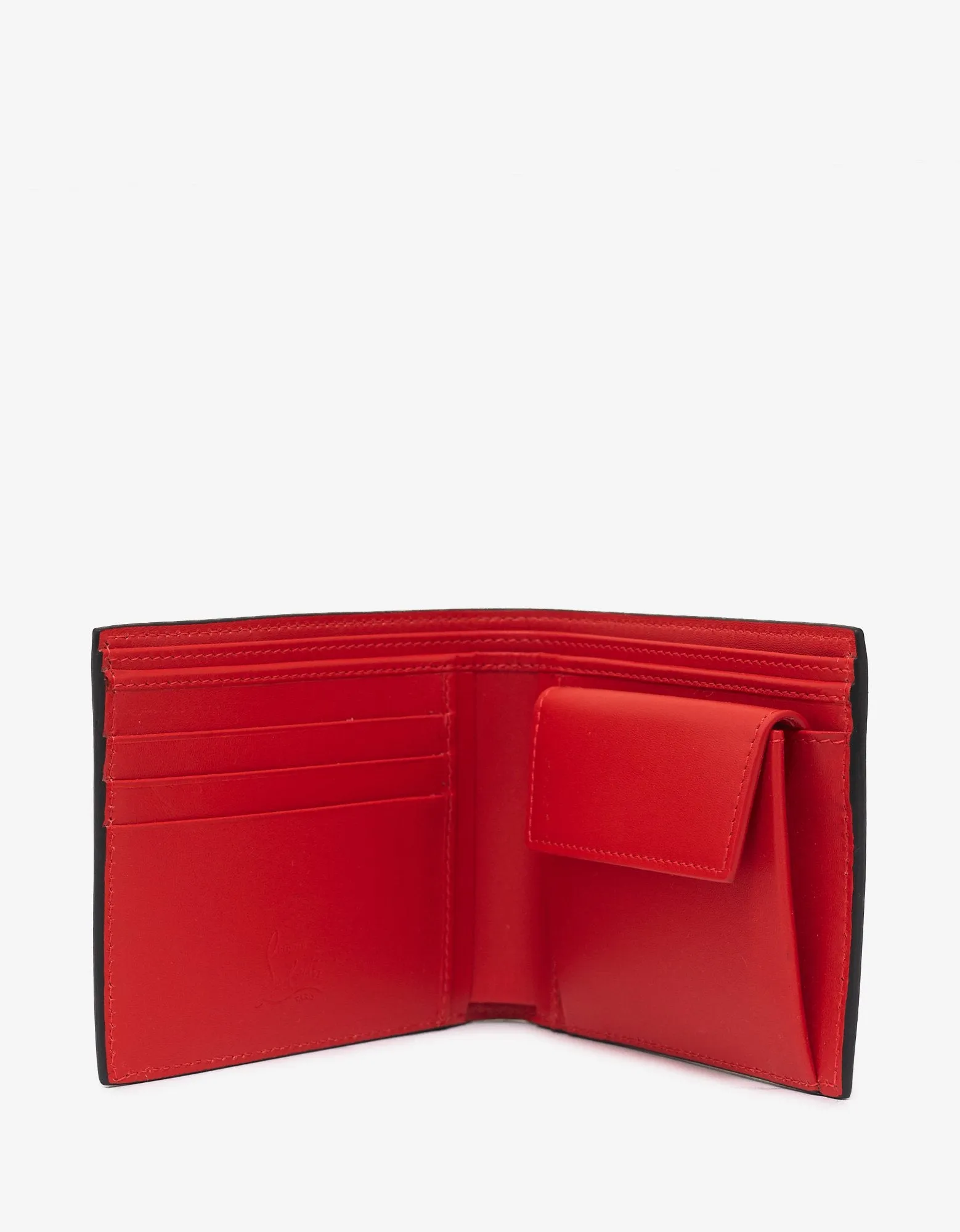 Coolcoin Red Degraloubi Print Billfold Wallet -