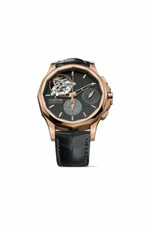 corum admiral's cup 18kt rose gold 47mm men's watch