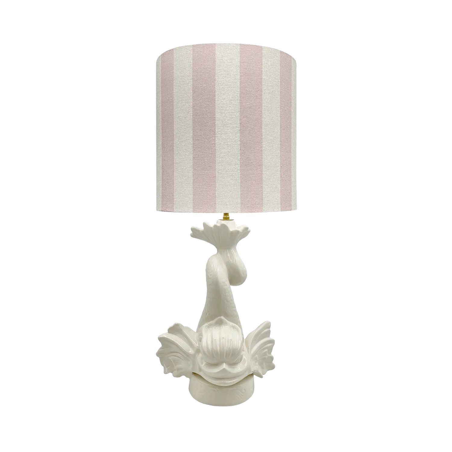 Cream Dolphin Lamp