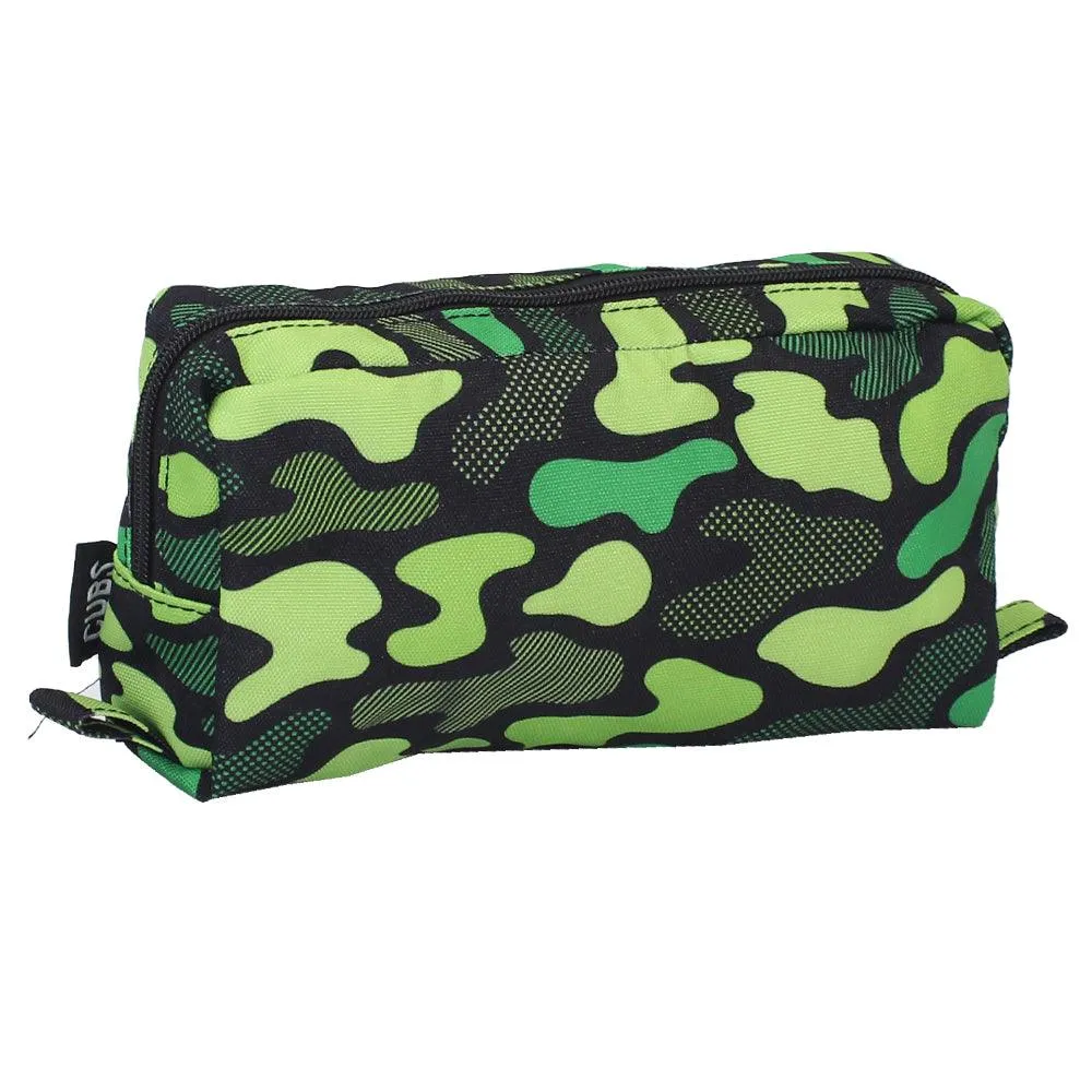 CUBS FOOTBALL GREEN CAMO HARD TOP PENCIL CASE