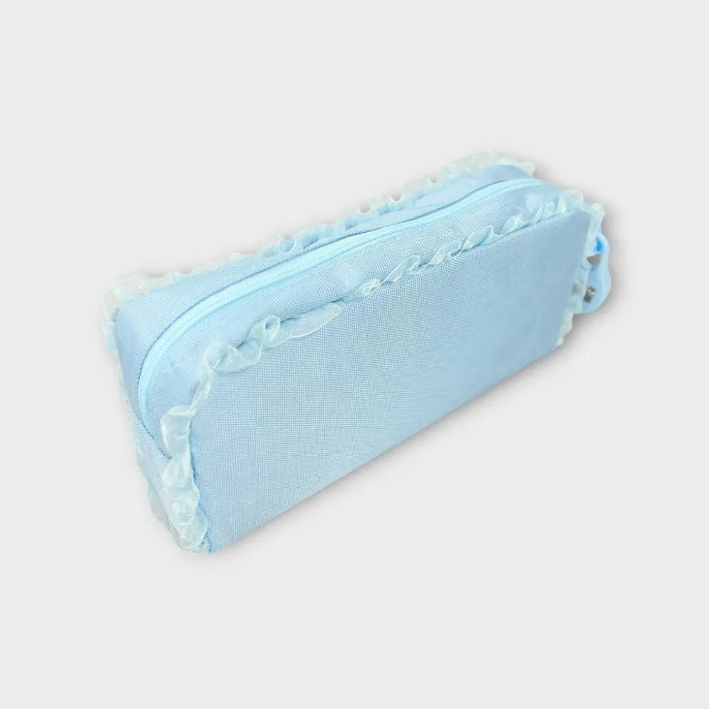 Cute Dog Baby Blue Pencil Case