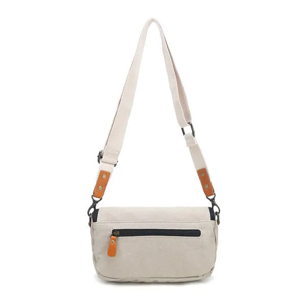 Cute Womens Canvas Shoulder Bags Canvas Crossbody Bag For Ladies