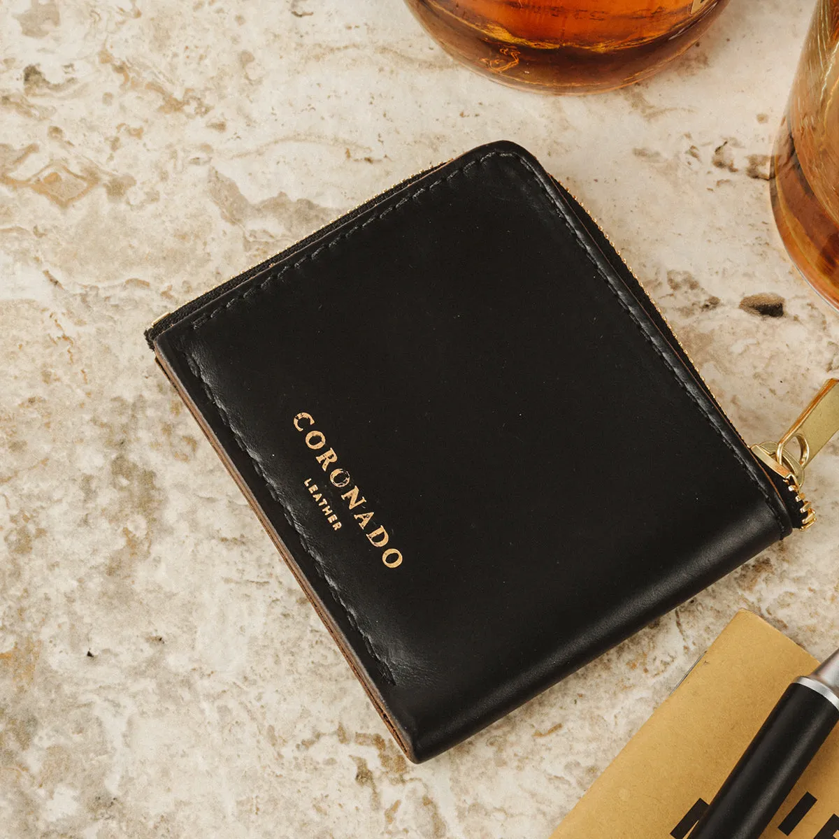 CXL Horsehide Zipper Wallet #15