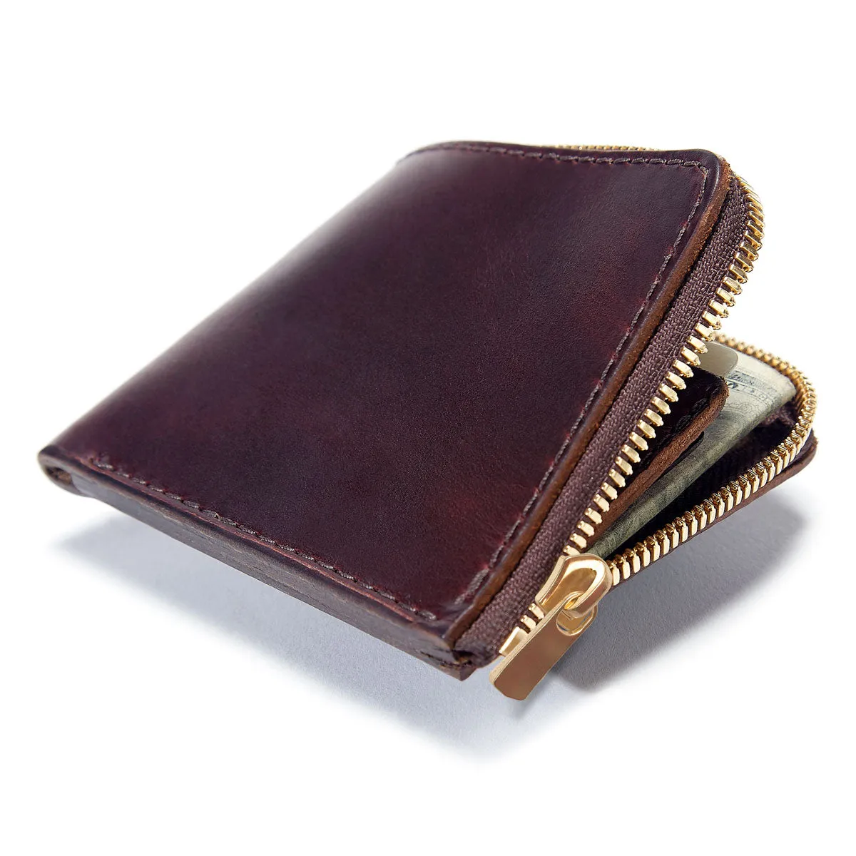 CXL Horsehide Zipper Wallet #15