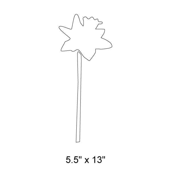 Daffodil Stencil 1