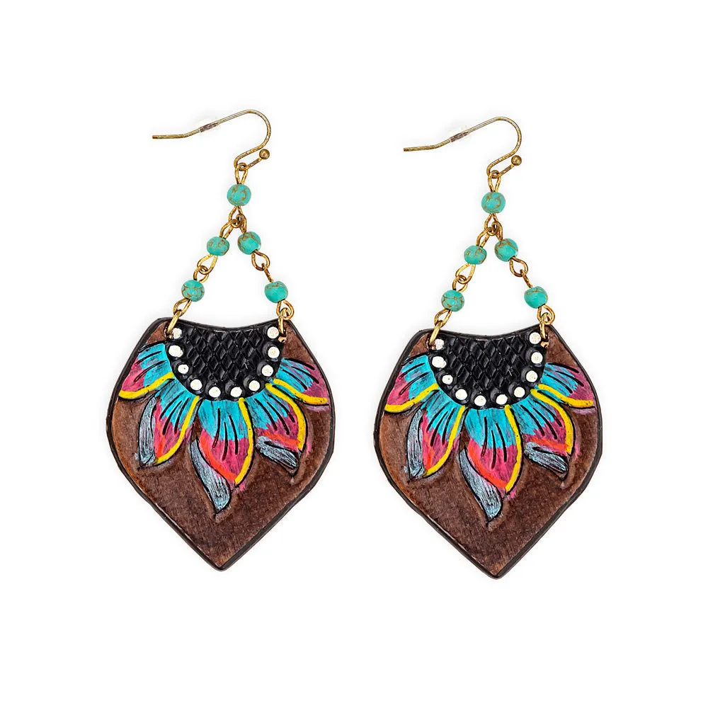 Dazzling Dayflower Earrings