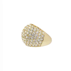 DAZZLING NIGHTS STATEMENT RING (GOLD)