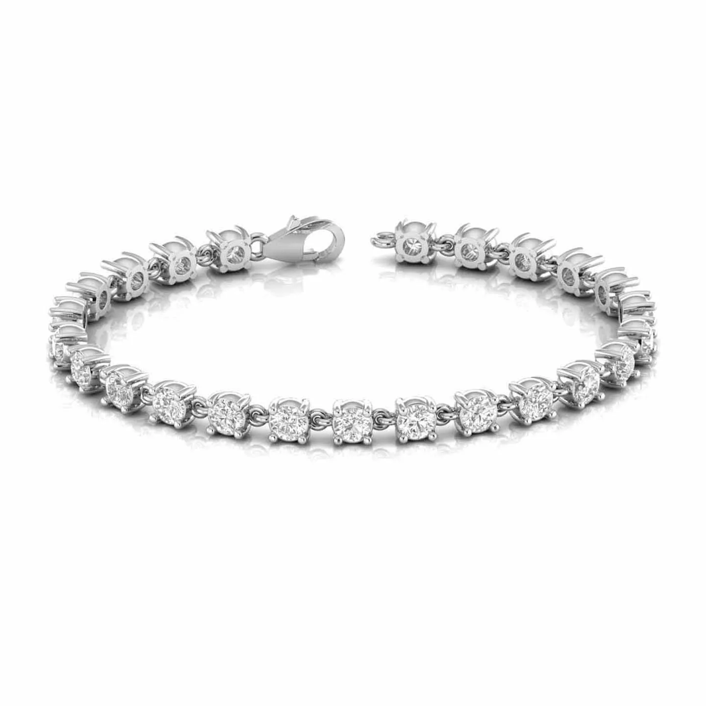 Dazzling Silver 925 Bracelet