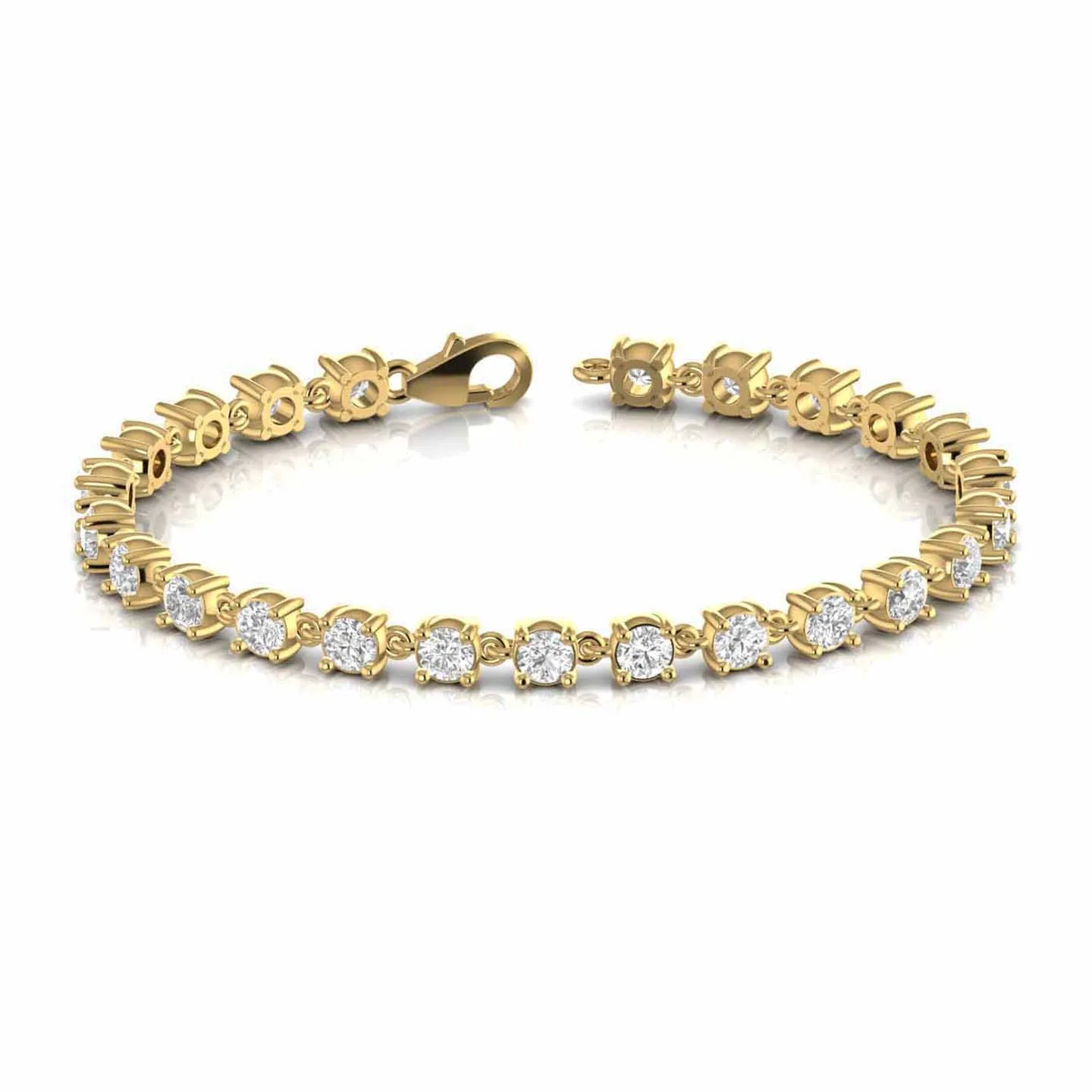 Dazzling Silver 925 Bracelet