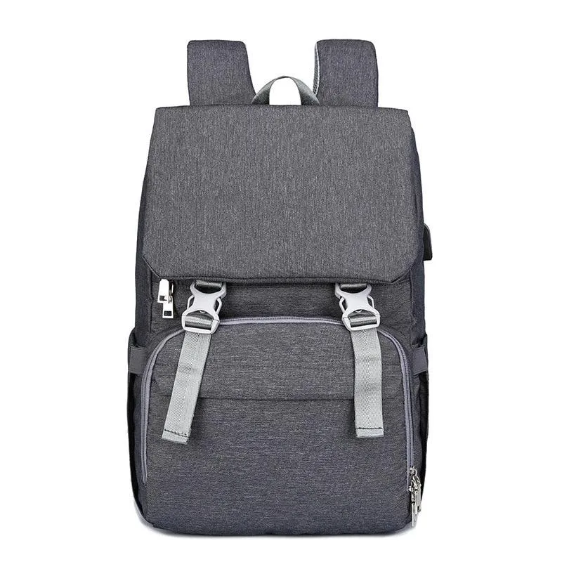 Diaper Bag Backpack for Mom 2022 USB Maternity Baby Care Nappy Nursing Bags Fashion Travel Diaper Backpack for Stroller Kit