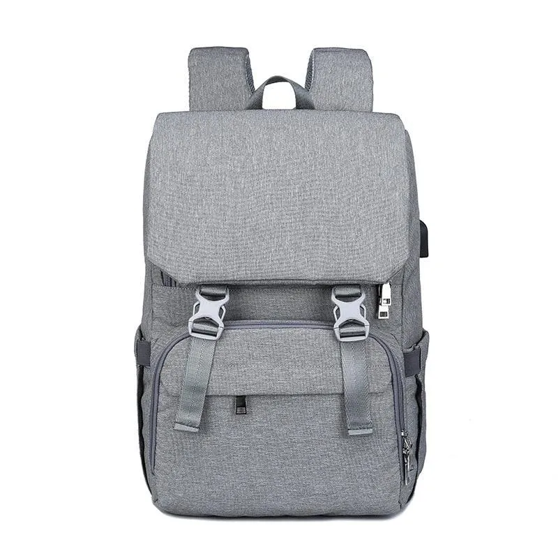 Diaper Bag Backpack for Mom 2022 USB Maternity Baby Care Nappy Nursing Bags Fashion Travel Diaper Backpack for Stroller Kit