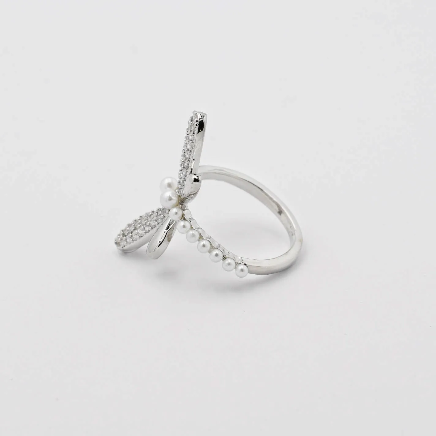 Dragonfly Silver Ring P11