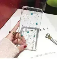 Dried flower epoxy silicone phone case