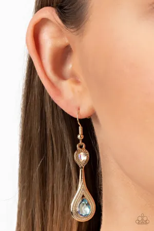 Earrings Dazzling Droplets - Multi E138