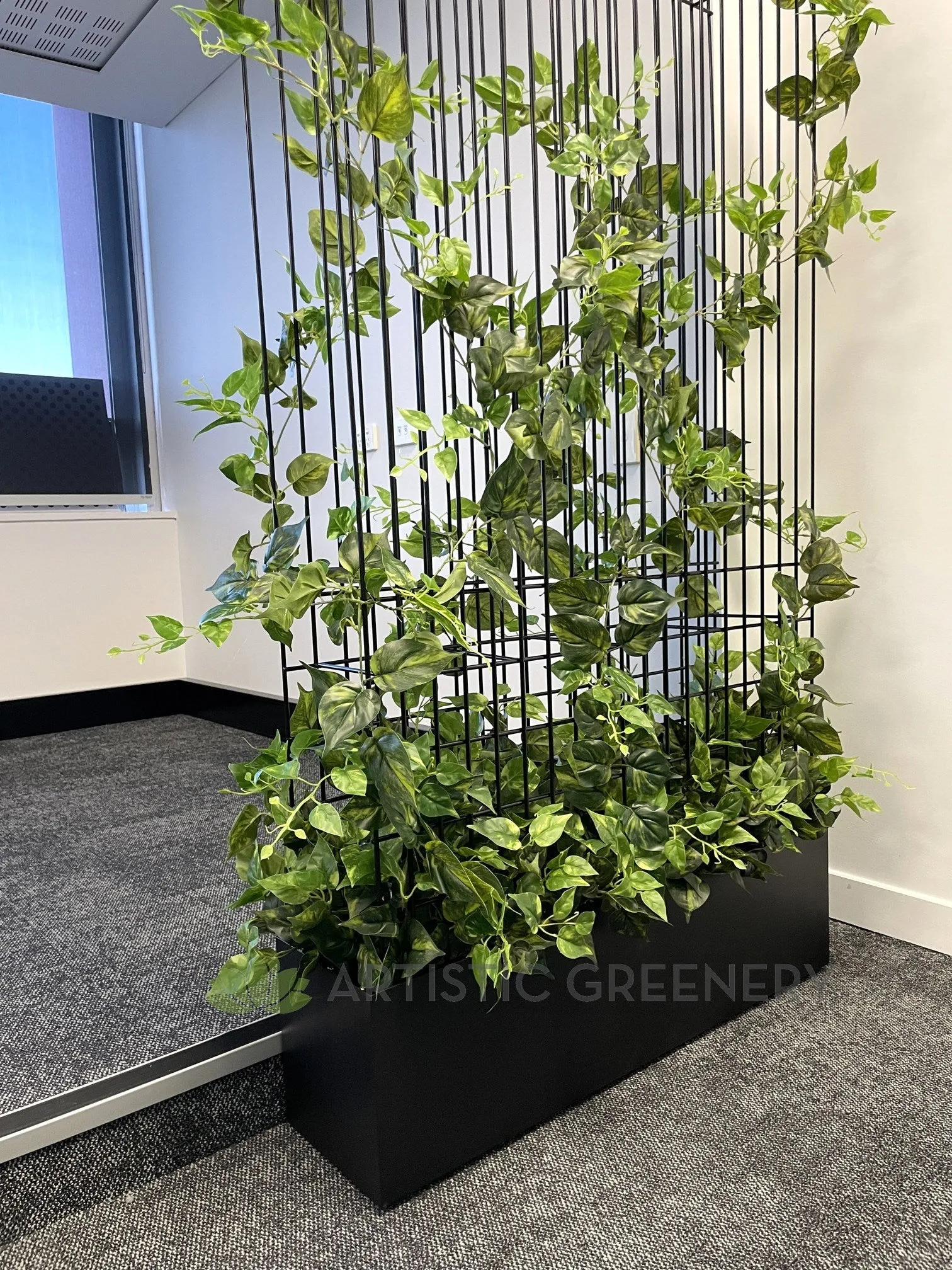 Edith Cowan University (ECU) Joondalup & Mt Lawley Campus - Artificial Climbing Plants for Planters / Potted Plants