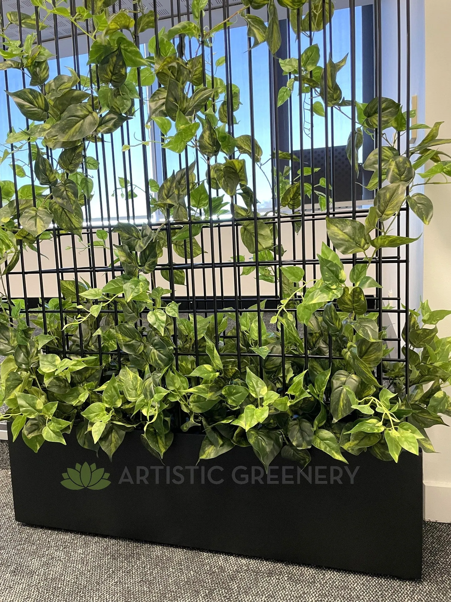 Edith Cowan University (ECU) Joondalup & Mt Lawley Campus - Artificial Climbing Plants for Planters / Potted Plants