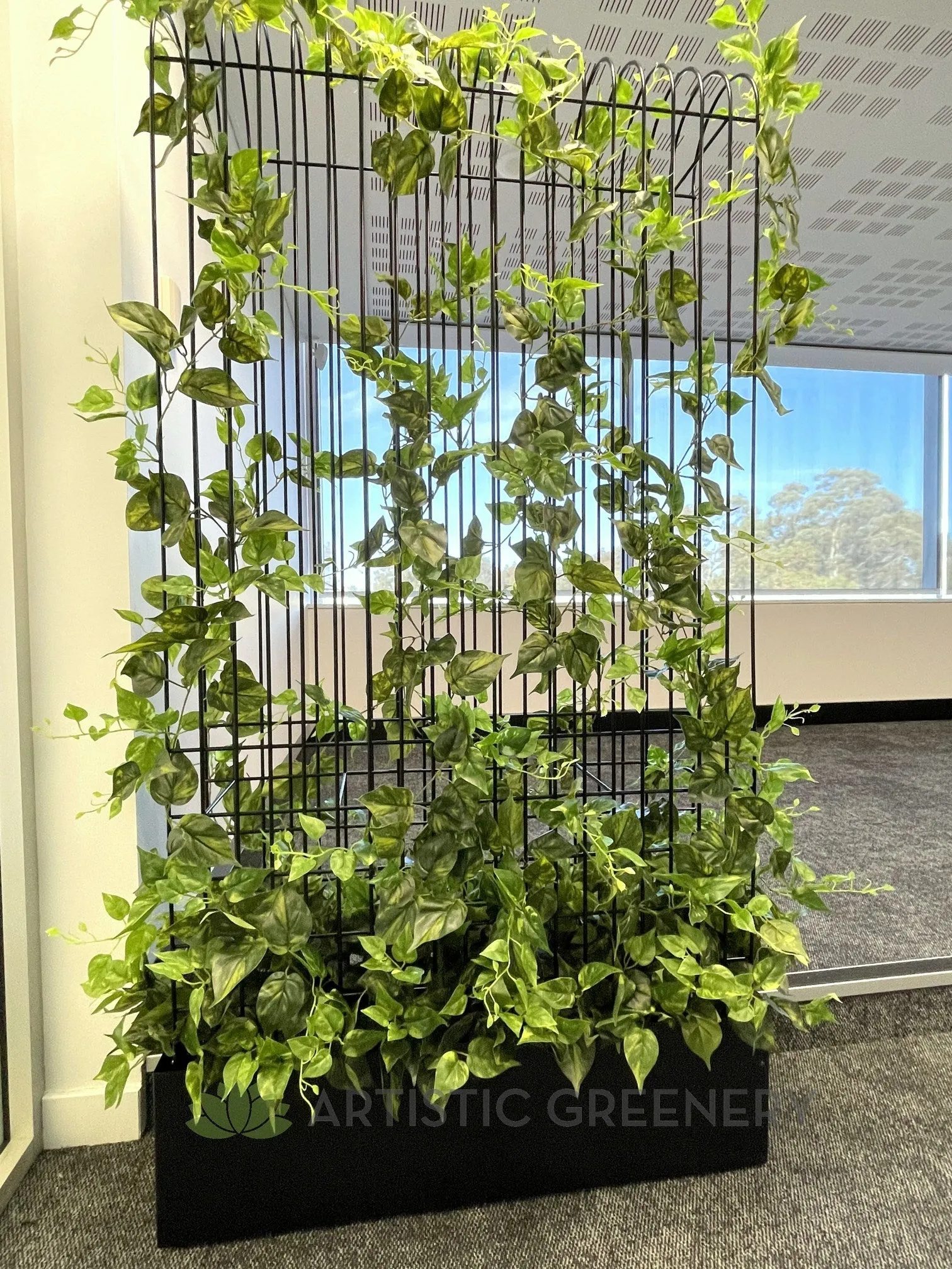 Edith Cowan University (ECU) Joondalup & Mt Lawley Campus - Artificial Climbing Plants for Planters / Potted Plants