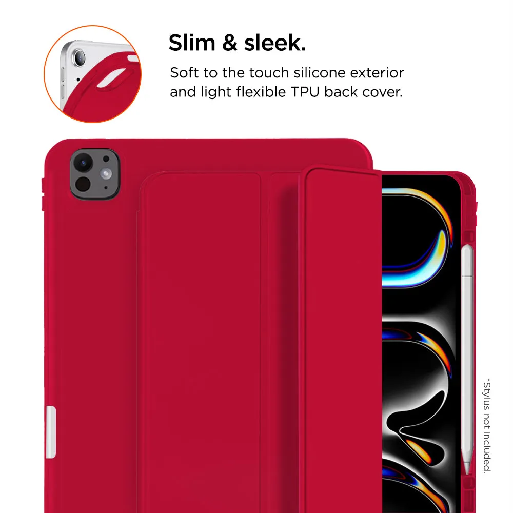 Eiger Storm 250m Stylus Case for iPad Pro 13 (2024) in Red