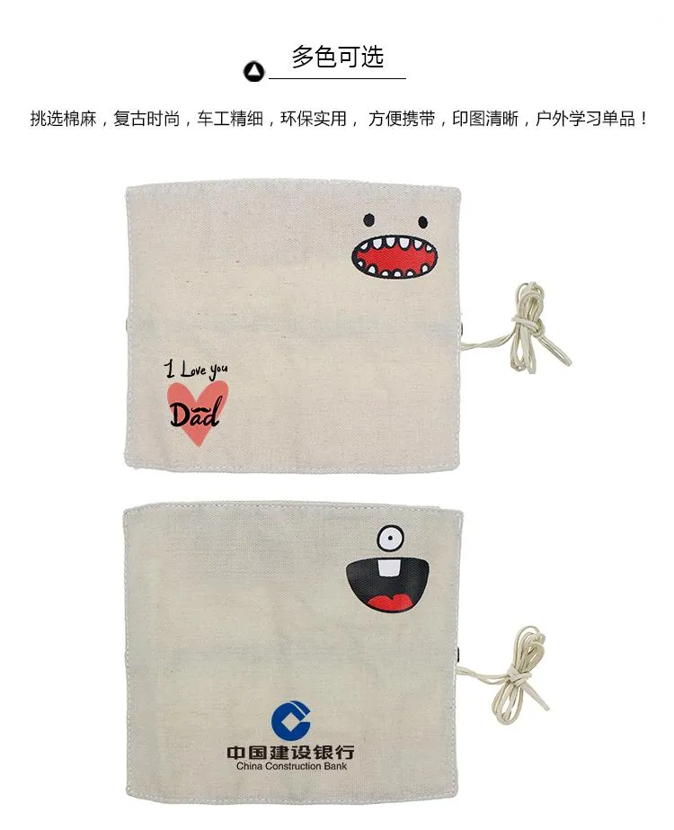 Emoji Design Roll Pencil Case