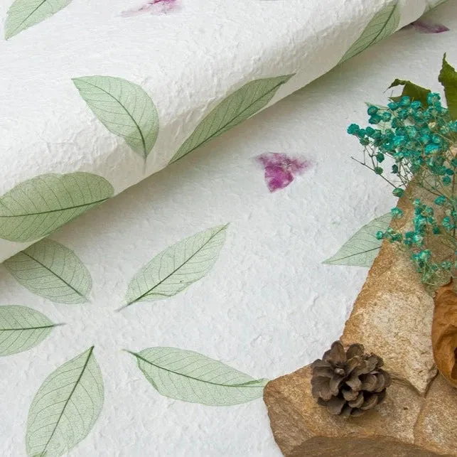 Enchanting Oriental: Artisanal Petal Paper Collection