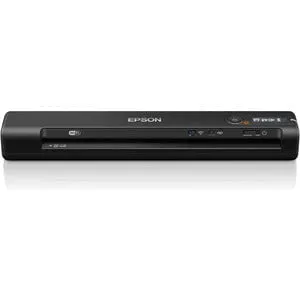 Epson WorkForce ES-60W Sheetfed Scanner - 600 dpi Optical - 48-bit Color - 16-bit Grayscale - 10 ppm (Mono) - 10 ppm (Color) - USB