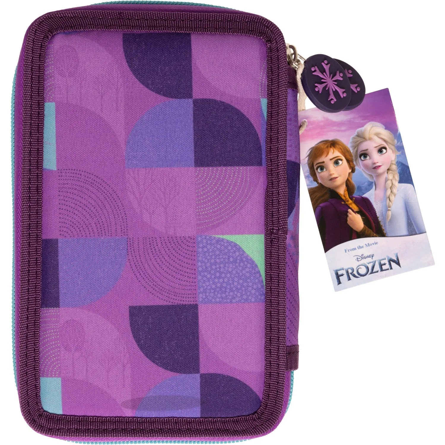 Euromic Frozen Fyldt Double Pencil Case