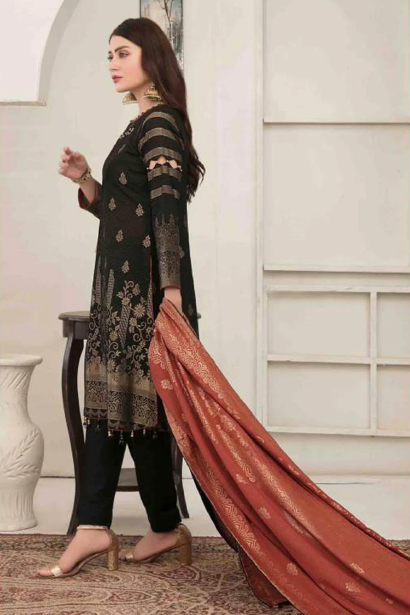 Ezlyn by Tawakkal Unstitched 3 Piece Broshia Lawn Collection'2022-EZ-2130