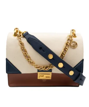 fendi Kanu Canvas and Leather Bag ADL2050