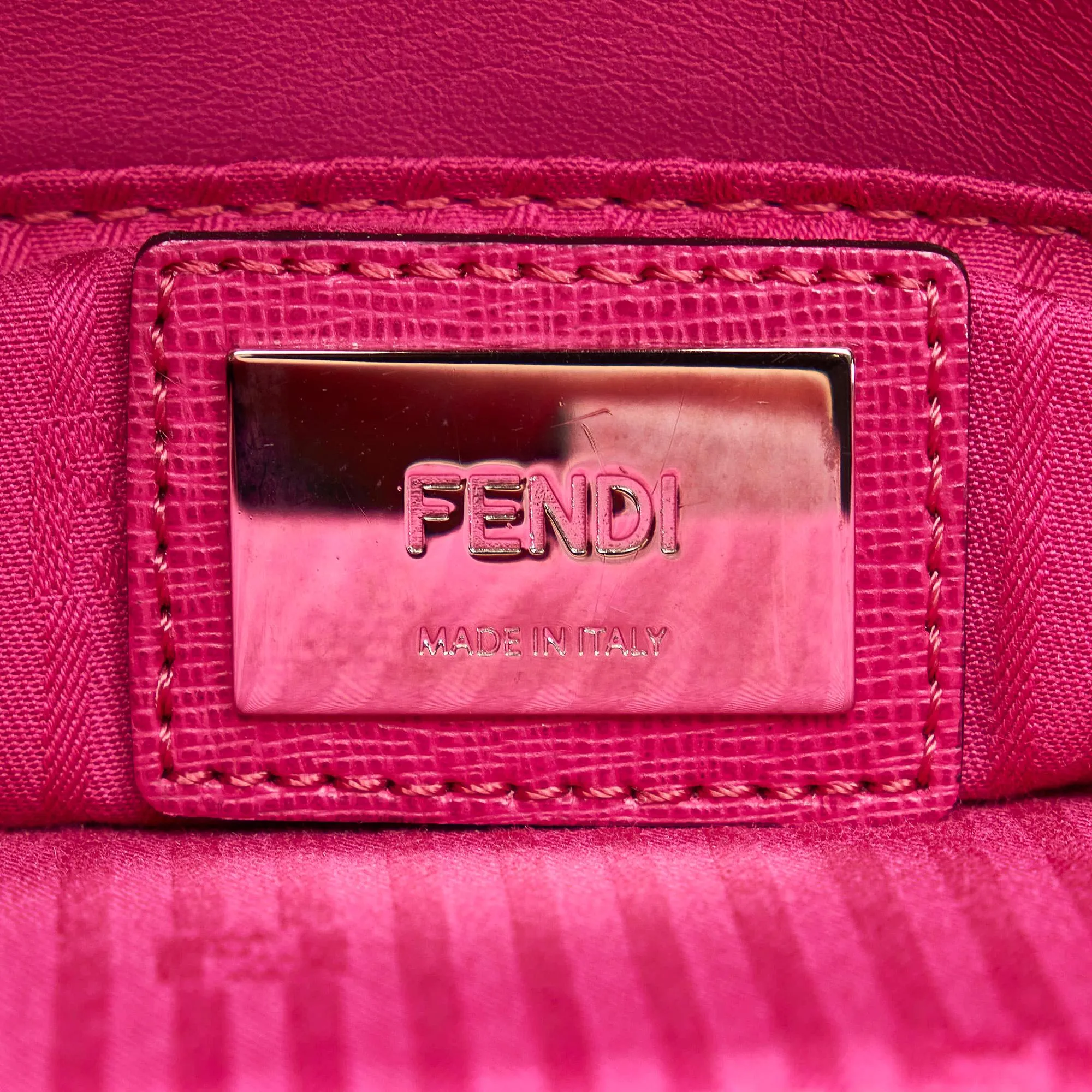 Fendi Medium 2Jours Leather Satchel (SHG-37200)