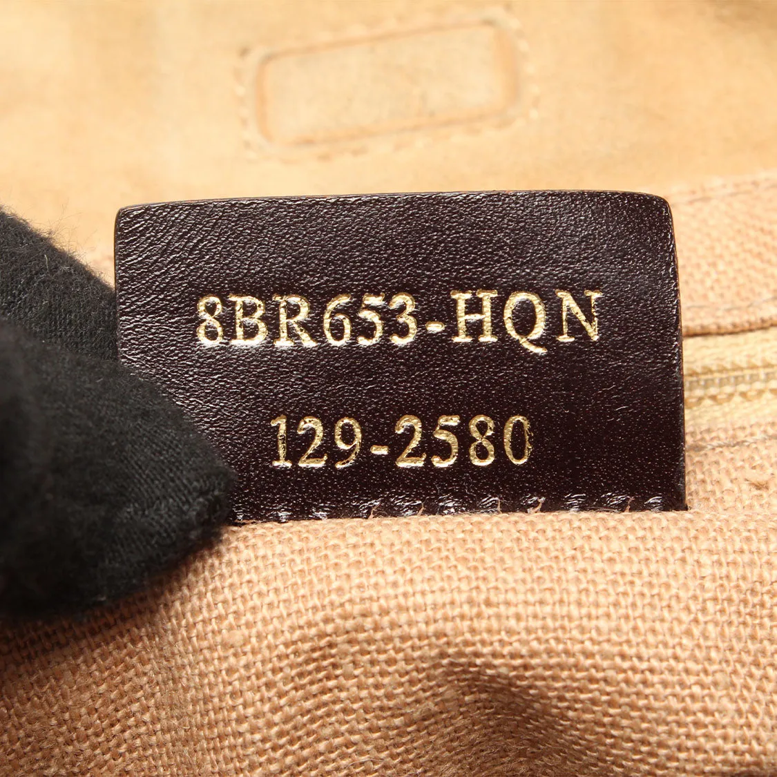 Fendi Pequin Canvas Shoulder Bag - '10s