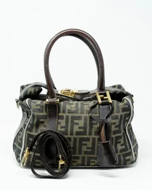 Fendi Vintage Zucca Print Bag ADL2047