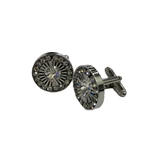 Fratello Cufflinks - Silver Dazzling Radiance CL08