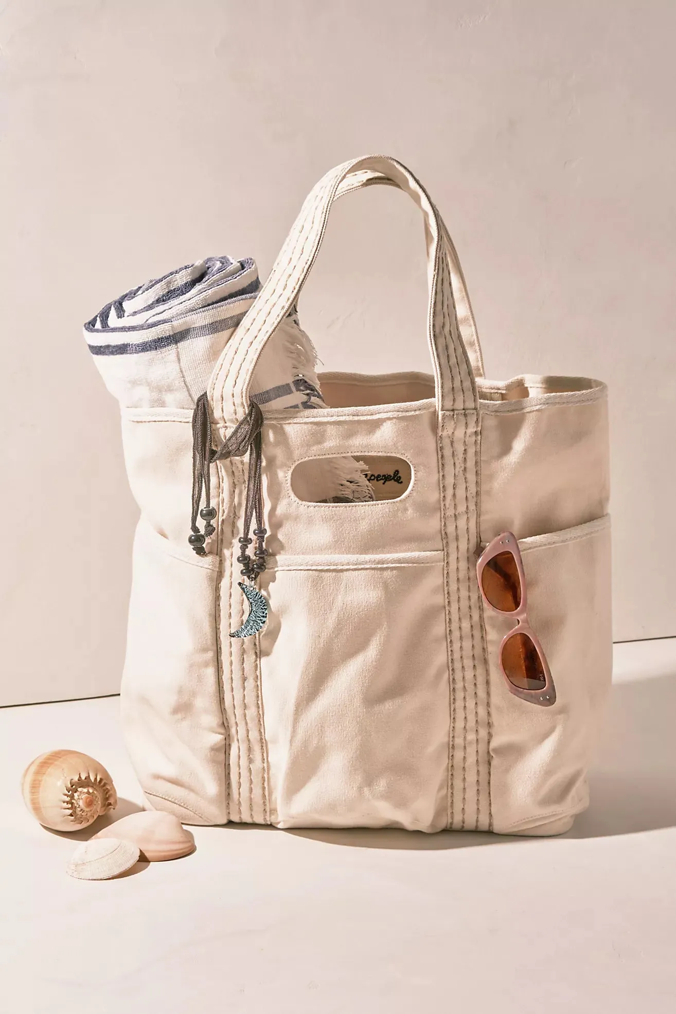 FREE PEOPLE Caravan canvas tote bag