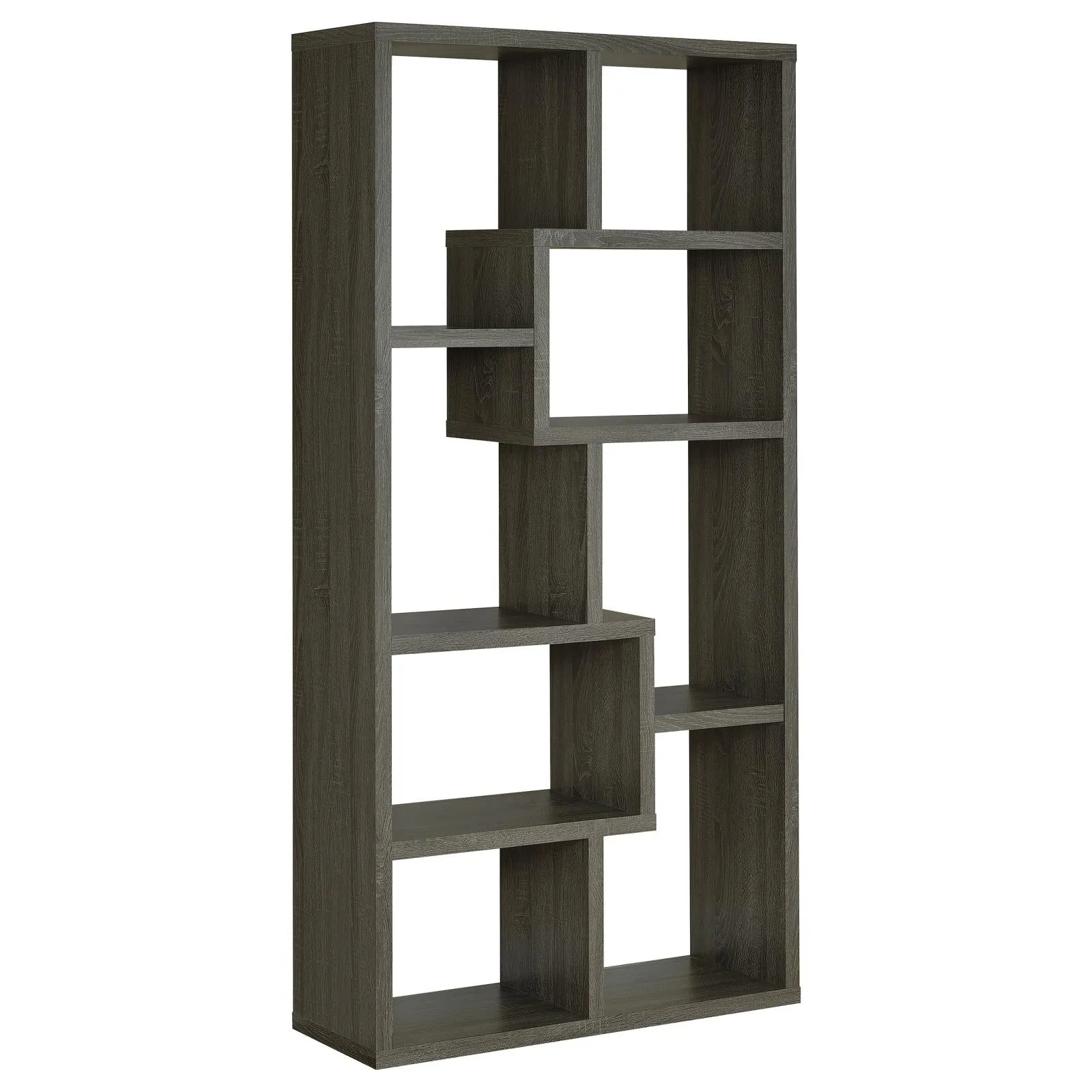 G800510 Contemporary Weathered Grey Bookcase