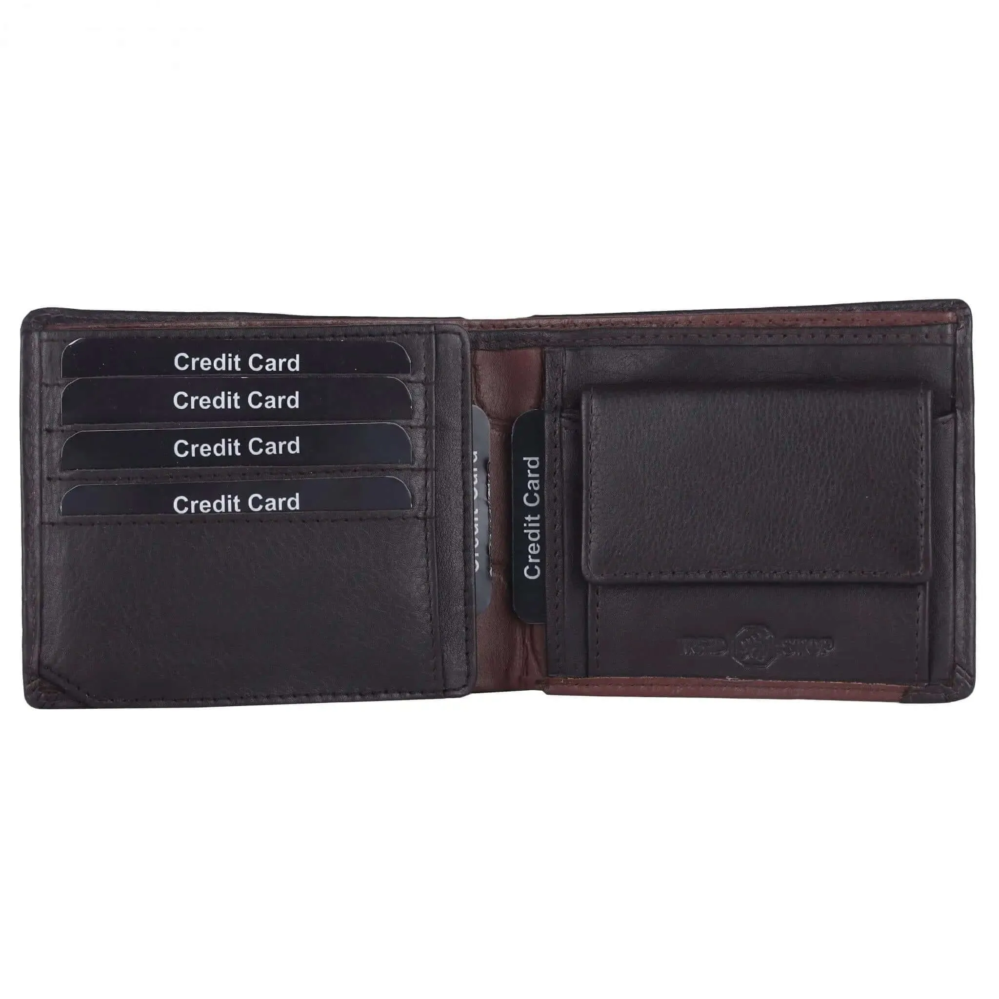 Genuine Cow Leather RFID Wallet: Stylish and Secure