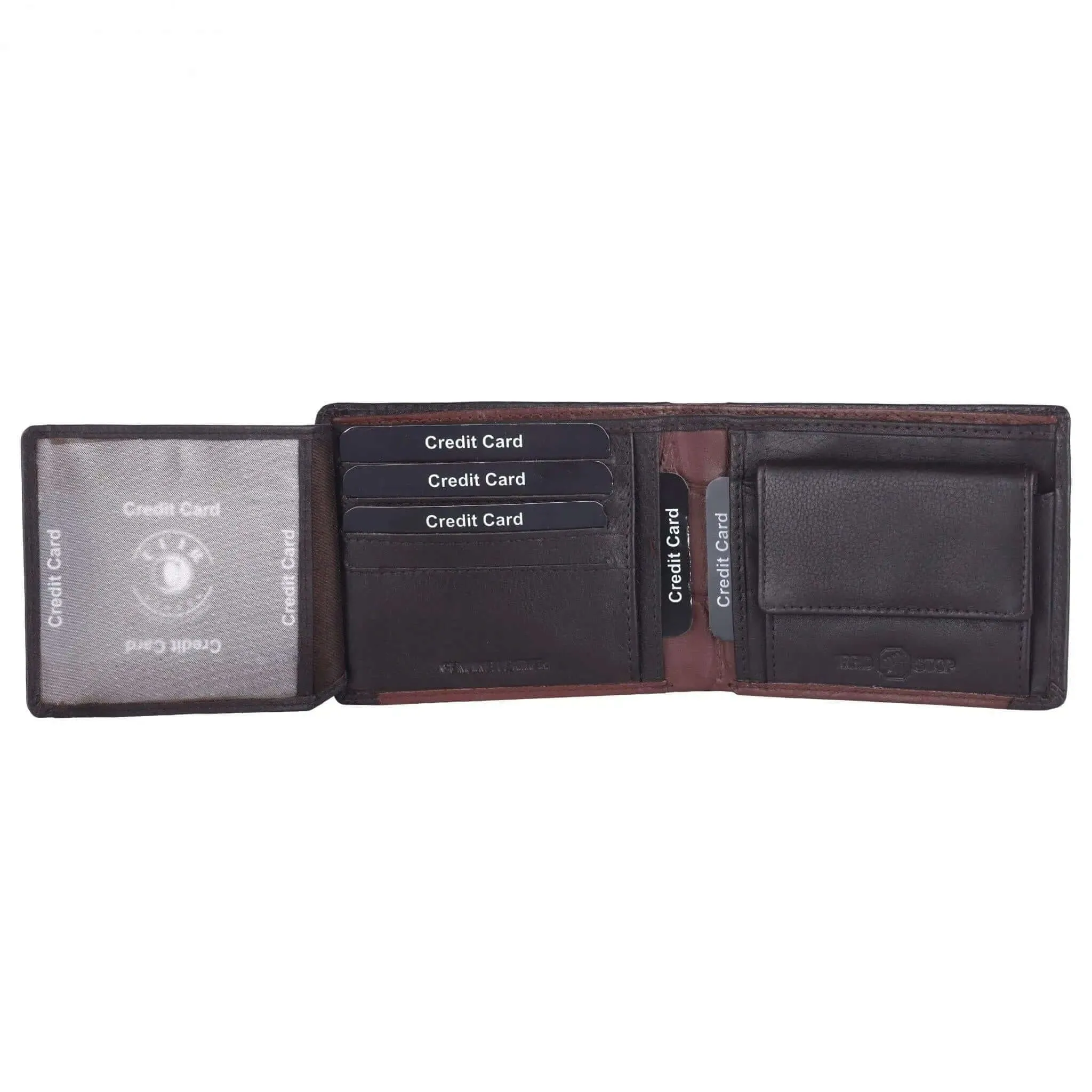 Genuine Cow Leather RFID Wallet: Stylish and Secure