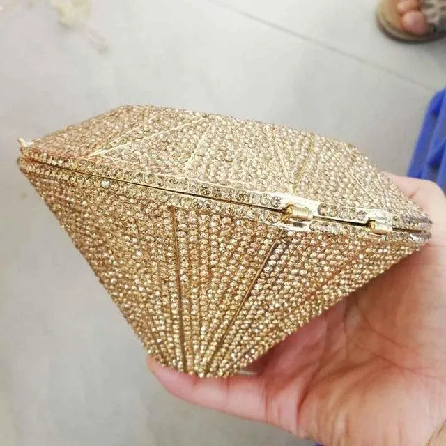 Geometric Fashion Luxury Brand Clutch Bags