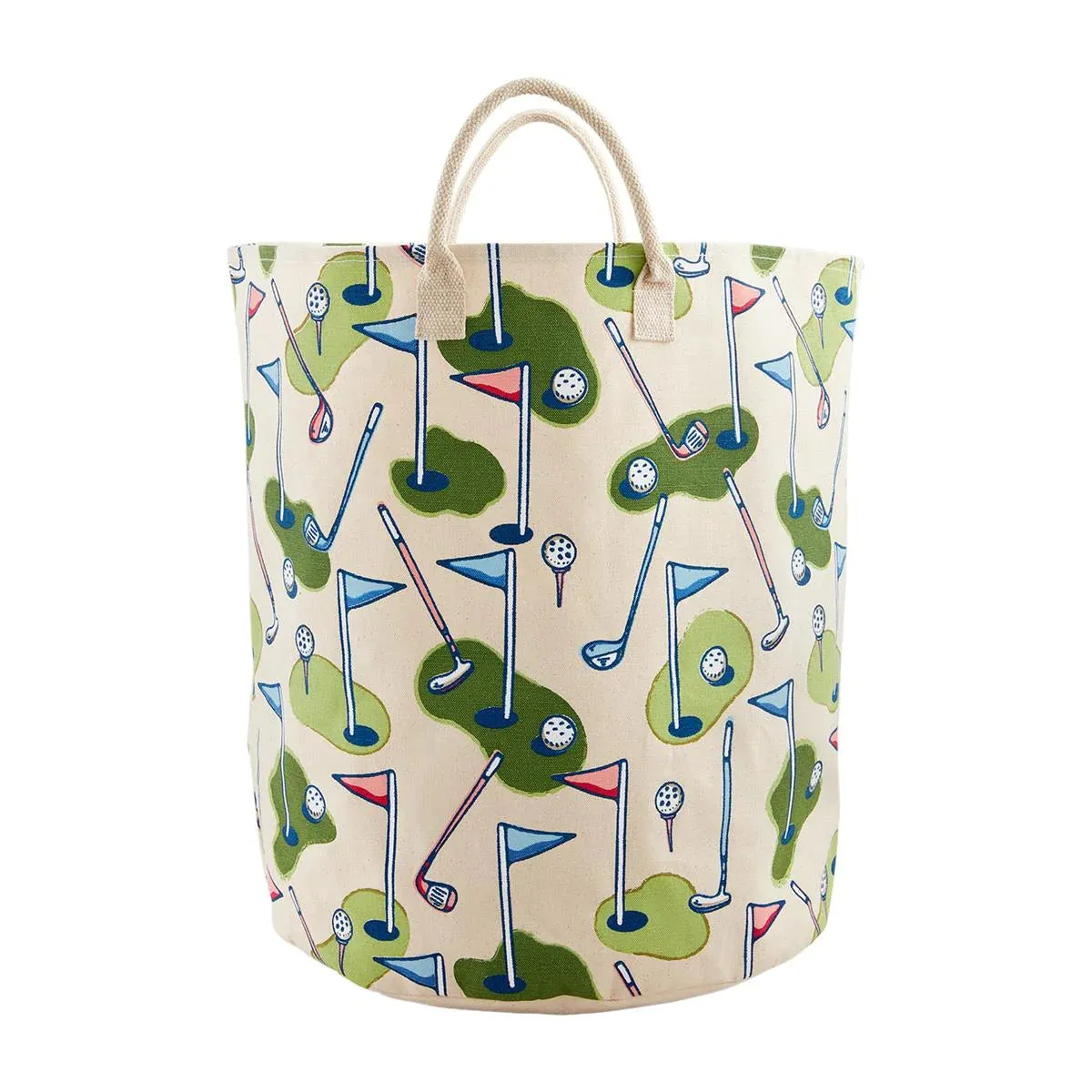 Golf Pattern Oversized Tote Bag