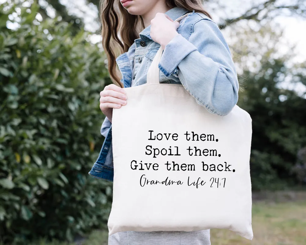 Grandma Life Tote Bag