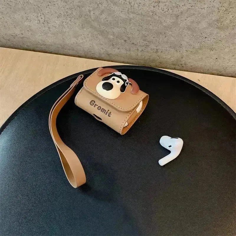 Gromit Pilot Dog Case (For Airpods)