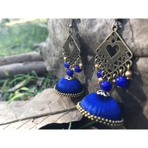 Handcrafted Royal Blue Silk Bali