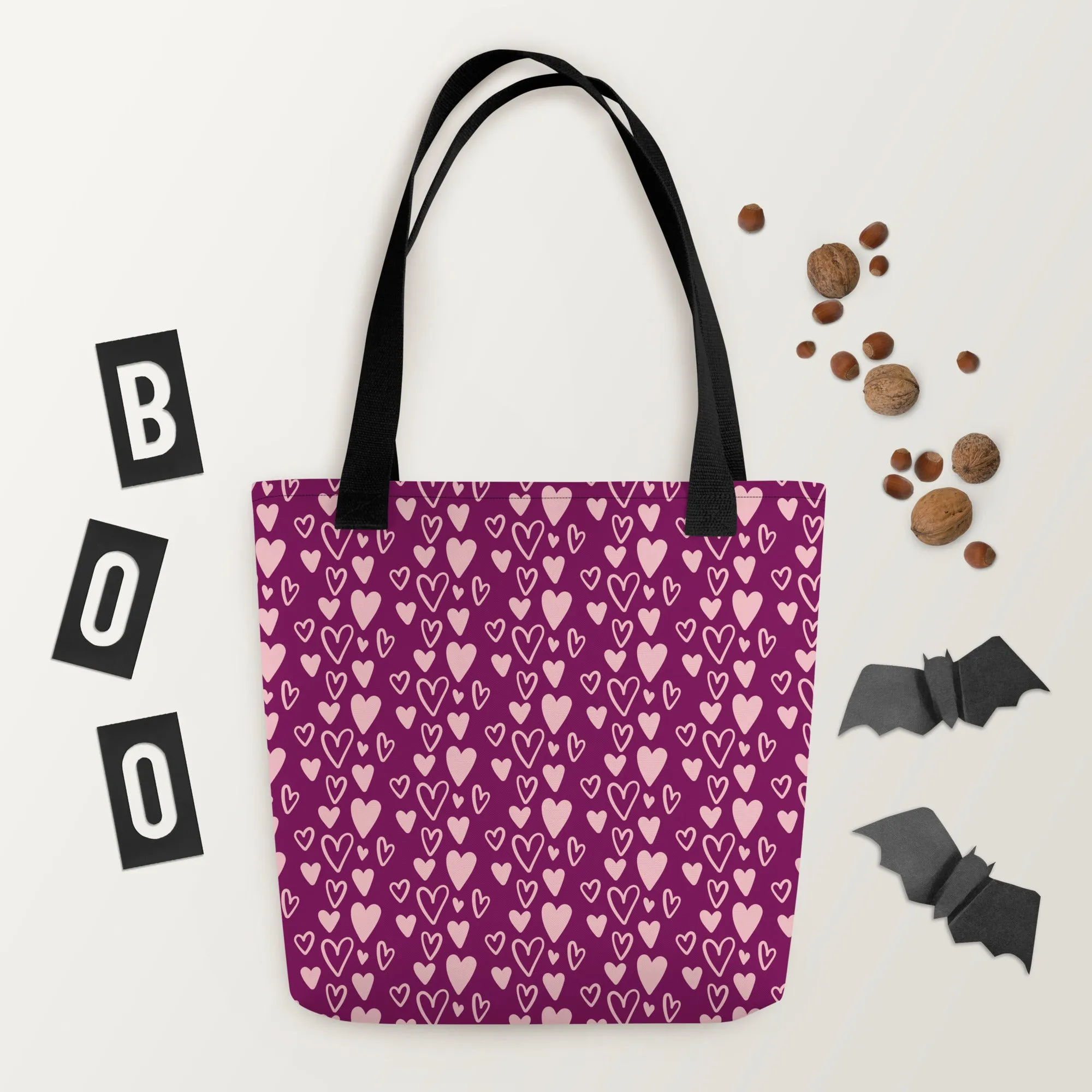 Hearts Tote bag