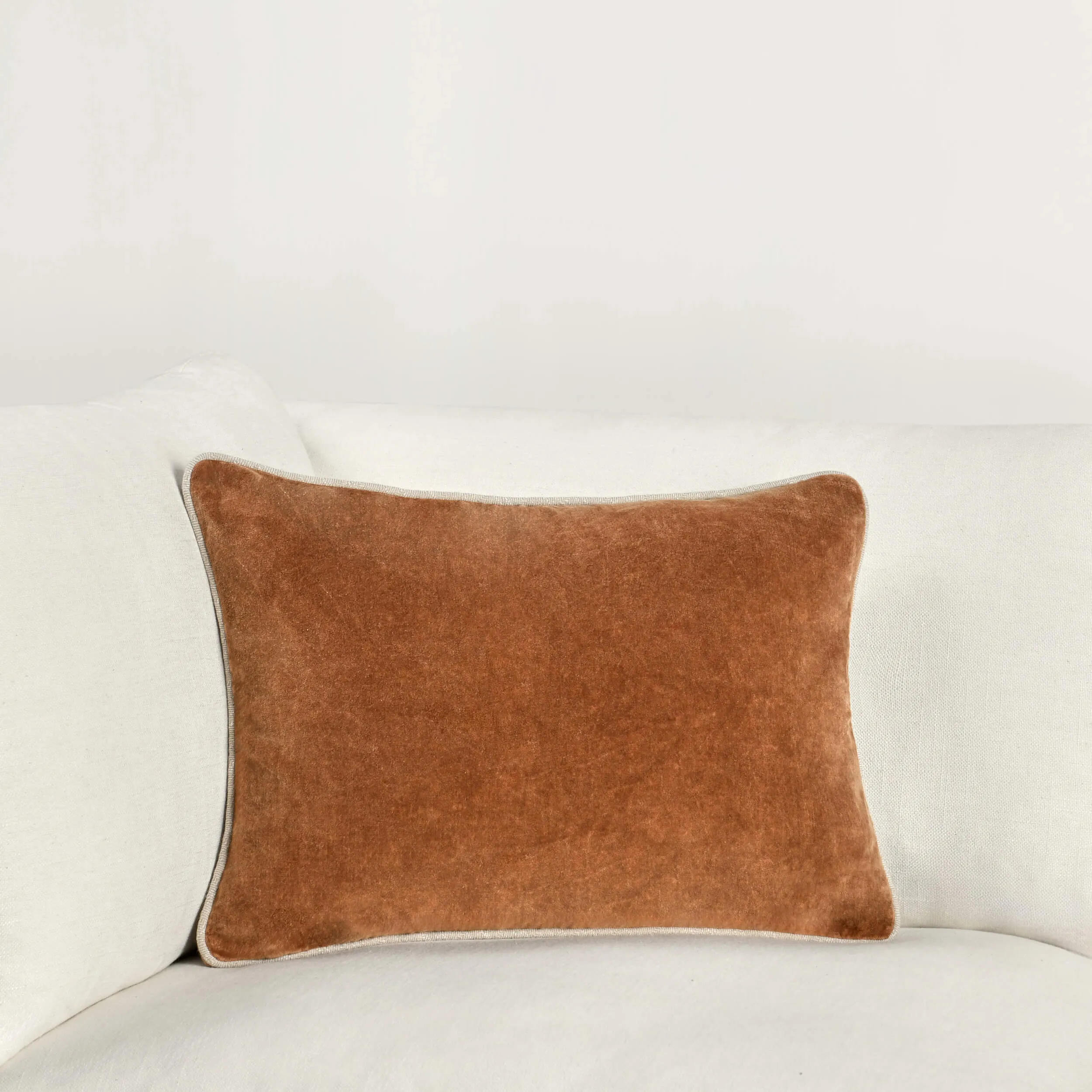 Heirloom Velvet Lumbar Pillow, Hazel