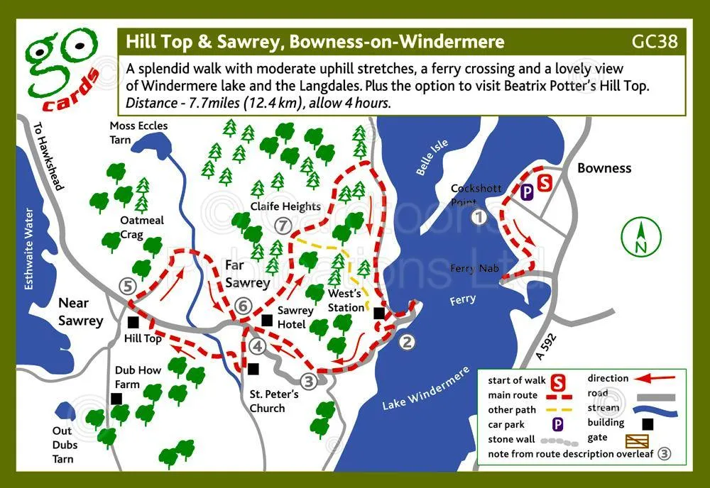 Hill Top & Sawrey Walk