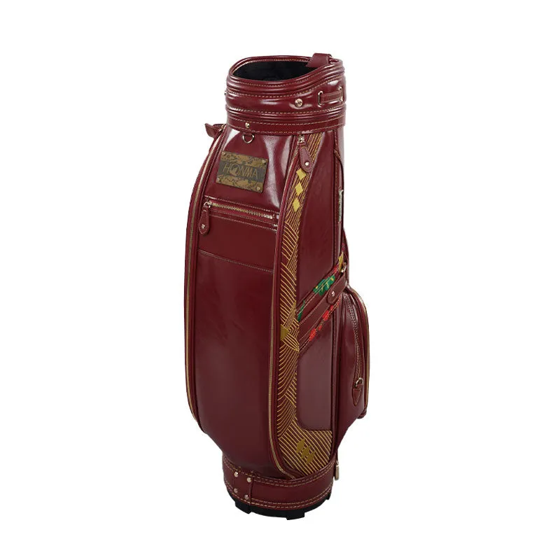 HONMA Beres Aizu 9" Cart Bag (Red)